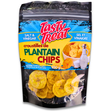 Plantain Chips - Salt & Vinegar 100g